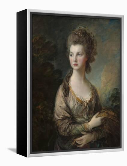 The Honorable Mrs. Thomas Graham, 1775-77-Thomas Gainsborough-Framed Stretched Canvas