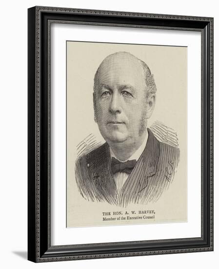 The Honourable a W Harvey-null-Framed Giclee Print