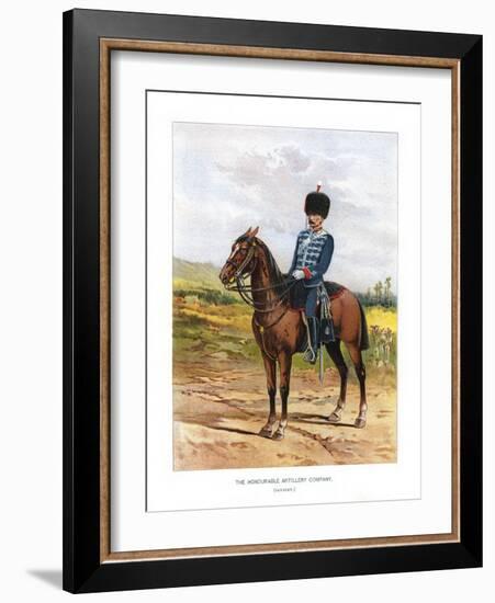 The Honourable Artillery Company (Cavalr), C1890-H Bunnett-Framed Giclee Print