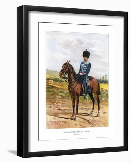 The Honourable Artillery Company (Cavalr), C1890-H Bunnett-Framed Giclee Print