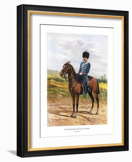 The Honourable Artillery Company (Cavalr), C1890-H Bunnett-Framed Giclee Print