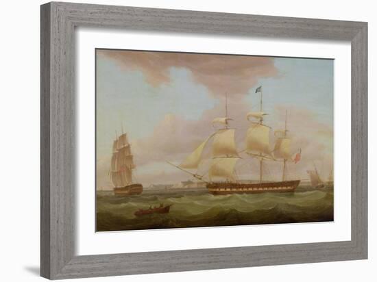 The Honourable East India Company's 'Duchess of Atholl', 1822-Thomas Whitcombe-Framed Giclee Print