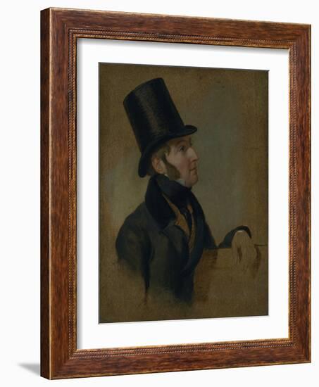 The Honourable George Rice Trevor, 1835 (Oil on Canvas)-George Hayter-Framed Giclee Print