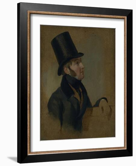 The Honourable George Rice Trevor, 1835 (Oil on Canvas)-George Hayter-Framed Giclee Print