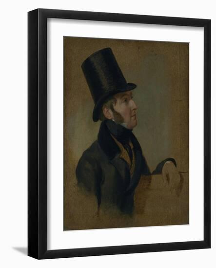 The Honourable George Rice Trevor, 1835 (Oil on Canvas)-George Hayter-Framed Giclee Print