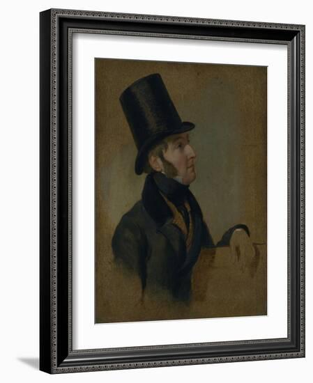 The Honourable George Rice Trevor, 1835 (Oil on Canvas)-George Hayter-Framed Giclee Print