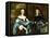 The Honourable James Herbert and His Wife Jane-Sir Peter Lely-Framed Premier Image Canvas