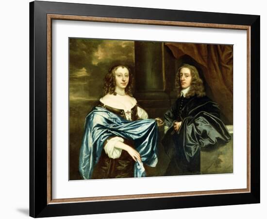 The Honourable James Herbert and His Wife Jane-Sir Peter Lely-Framed Giclee Print