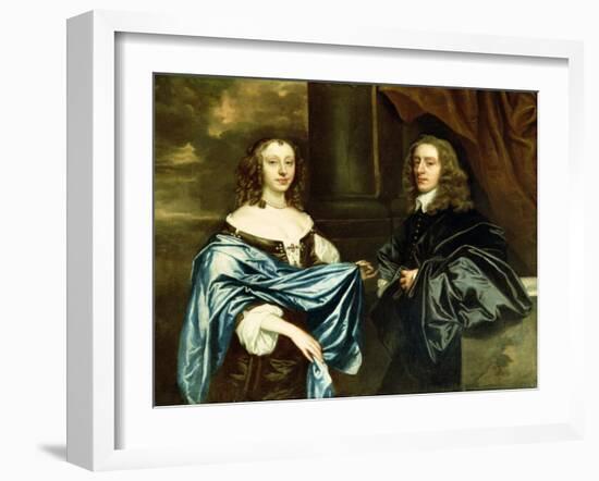 The Honourable James Herbert and His Wife Jane-Sir Peter Lely-Framed Giclee Print