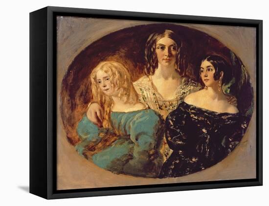 The Honourable Mrs. Caroline Norton and Her Sisters, C.1847-William Etty-Framed Premier Image Canvas