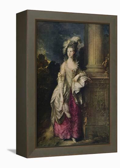 'The Honourable Mrs Graham', 1775-1777-Thomas Gainsborough-Framed Premier Image Canvas