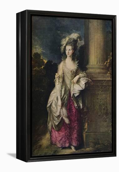 'The Honourable Mrs Graham', 1775-1777-Thomas Gainsborough-Framed Premier Image Canvas