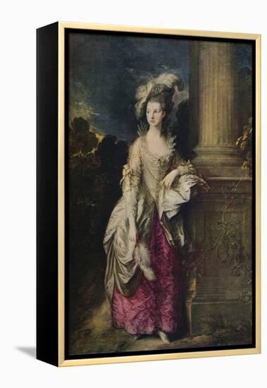 'The Honourable Mrs Graham', 1775-1777-Thomas Gainsborough-Framed Premier Image Canvas