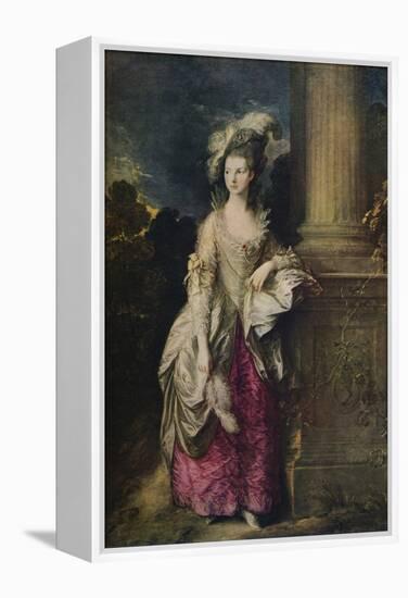 'The Honourable Mrs Graham', 1775-1777-Thomas Gainsborough-Framed Premier Image Canvas