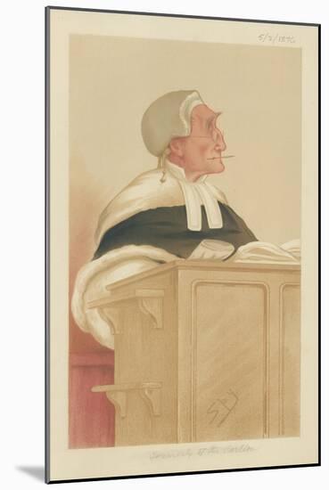 The Honourable Sir Anthony Cleasby-Sir Leslie Ward-Mounted Giclee Print