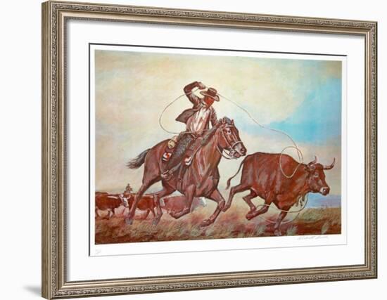 The Hoolihan Catch-Rockwell Smith-Framed Collectable Print