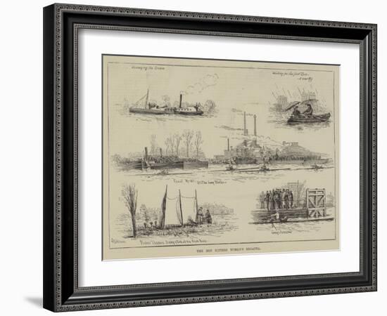 The Hop Bitters World's Regatta-null-Framed Giclee Print