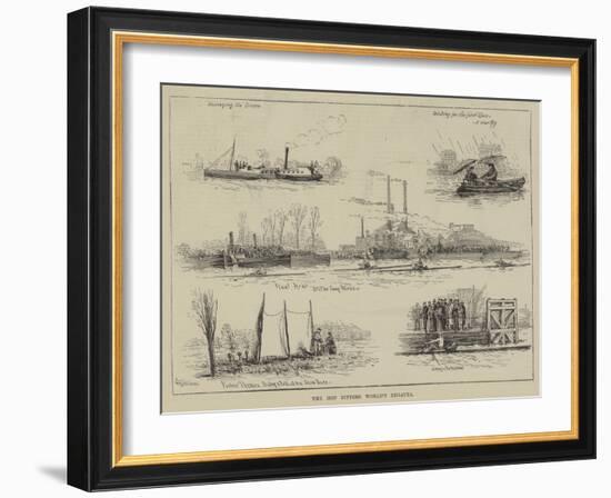 The Hop Bitters World's Regatta-null-Framed Giclee Print