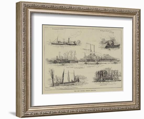 The Hop Bitters World's Regatta-null-Framed Premium Giclee Print