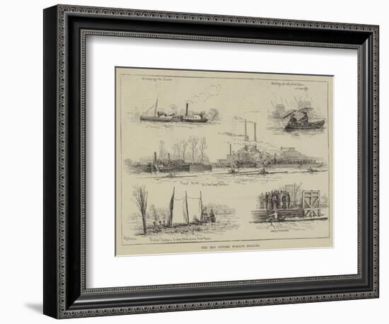 The Hop Bitters World's Regatta-null-Framed Premium Giclee Print