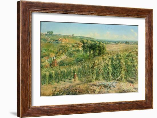 The Hop Garden-Cecil Gordon Lawson-Framed Giclee Print