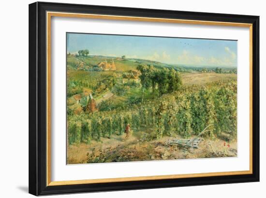 The Hop Garden-Cecil Gordon Lawson-Framed Giclee Print