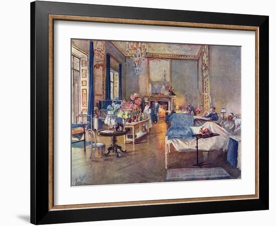The Hope War, Russian Hospital for British Officers, WW1-null-Framed Art Print