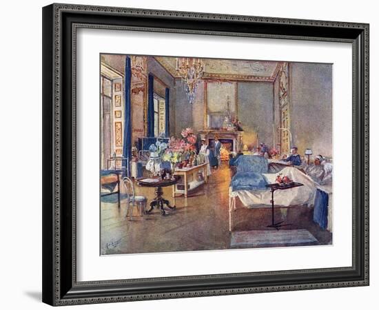 The Hope War, Russian Hospital for British Officers, WW1-null-Framed Art Print