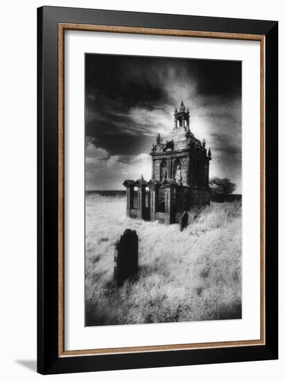 The Hopper Mausoleum, St Andrew's Churchyard, Shotley, Northumberland, England-Simon Marsden-Framed Giclee Print