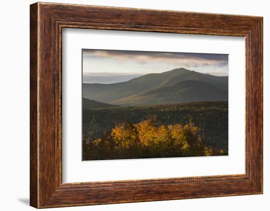 The Horn as Seen from Reddington Township in Maine's High Peaks Region. Saddleback Mountain-Jerry and Marcy Monkman-Framed Photographic Print