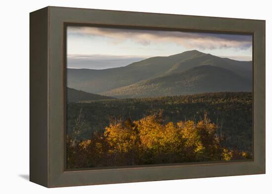 The Horn as Seen from Reddington Township in Maine's High Peaks Region. Saddleback Mountain-Jerry and Marcy Monkman-Framed Premier Image Canvas