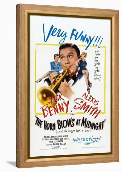 The Horn Blows at Midnight, Alexis Smith, Jack Benny, Dolores Moran, 1945-null-Framed Stretched Canvas