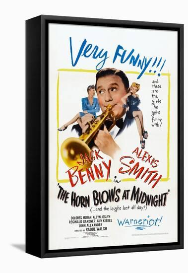 The Horn Blows at Midnight, Alexis Smith, Jack Benny, Dolores Moran, 1945-null-Framed Stretched Canvas