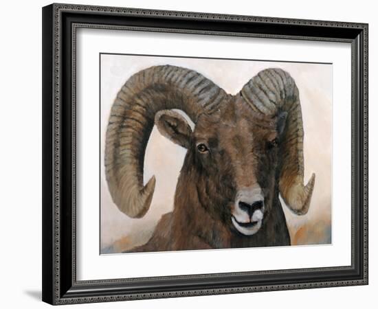 The Horns Have It I-Kathy Winkler-Framed Art Print