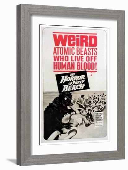 The Horror of Party Beach, 1964-null-Framed Art Print