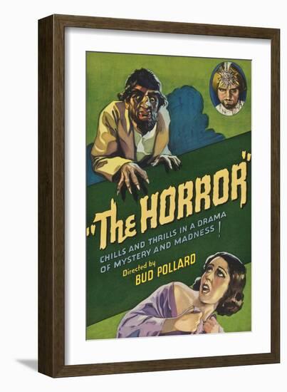 The Horror--Framed Art Print