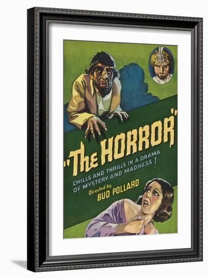 The Horror-null-Framed Art Print