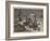 The Horrors of War, on the Road to Beaugency-Ernest Henry Griset-Framed Giclee Print