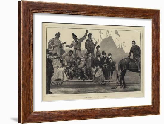 The Horse Car at Wimbledon-Sir James Dromgole Linton-Framed Giclee Print