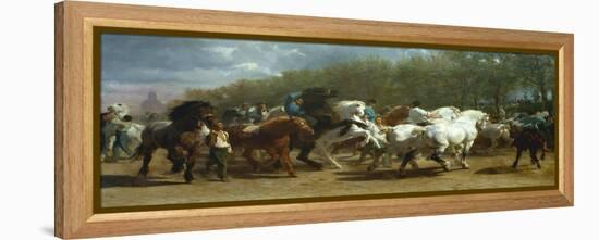 The Horse Fair, 1852-55-Rosa Bonheur-Framed Premier Image Canvas