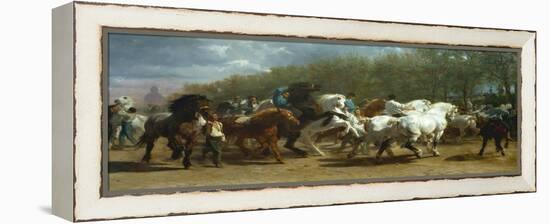 The Horse Fair, 1852-55-Rosa Bonheur-Framed Premier Image Canvas