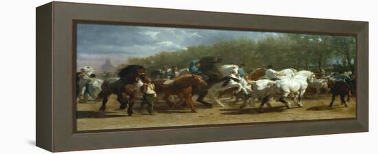 The Horse Fair, 1852-55-Rosa Bonheur-Framed Premier Image Canvas