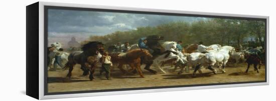 The Horse Fair, 1852-55-Rosa Bonheur-Framed Premier Image Canvas