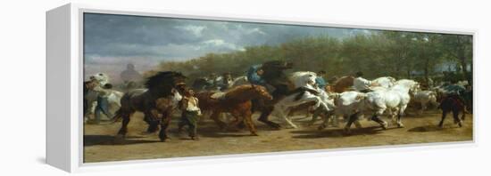 The Horse Fair, 1852-55-Rosa Bonheur-Framed Premier Image Canvas