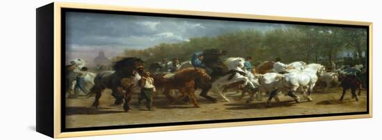 The Horse Fair, 1852-55-Rosa Bonheur-Framed Giclee Print