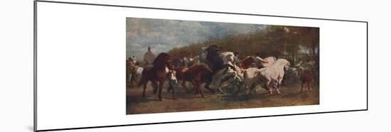 'The Horse Fair', 1855, (c1915)-Rosa Bonheur-Mounted Giclee Print