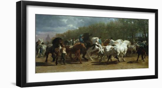 The Horse Fair-Rosa Bonheur-Framed Premium Giclee Print