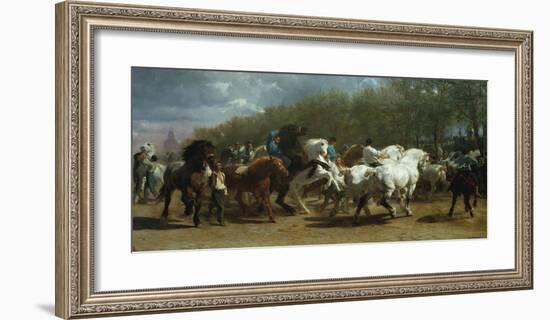 The Horse Fair-Rosa Bonheur-Framed Premium Giclee Print