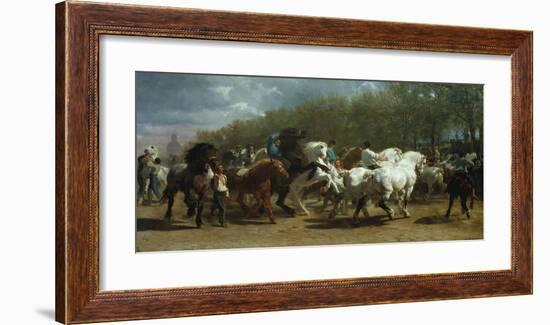 The Horse Fair-Rosa Bonheur-Framed Premium Giclee Print