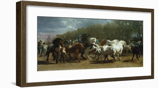 The Horse Fair-Rosa Bonheur-Framed Premium Giclee Print